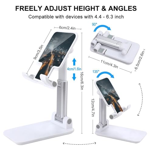 Support de téléphone portable pliable bureau réglable universel - 2