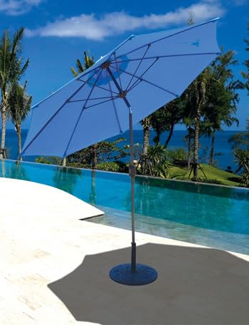 Galtech International 636MB51 9 Foot Manual Tilt Octagonal Aluminum Umbrella thumb #1