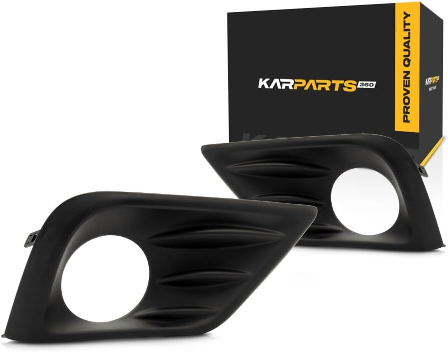 For Nissan Altima Fog Light Cover 2016 2017 2018 Driver and Passenger Side Pair Sedan | NI1038141 | NI1039141 | 62257-9HS0B | 62256-9HS0B