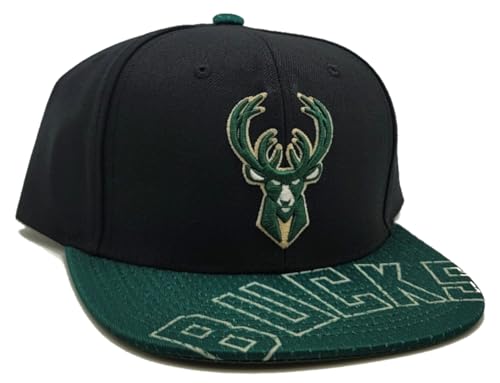 Casquette Milwaukee Bucks Mitchell & Ness réglable pour protéger du soleil - 4