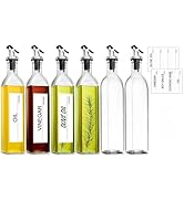 GMISUN Olive Oil Dispenser Bottle, Oil Dispenser Bottle for Kitchen, Cooking Oil and Vinegar Disp...