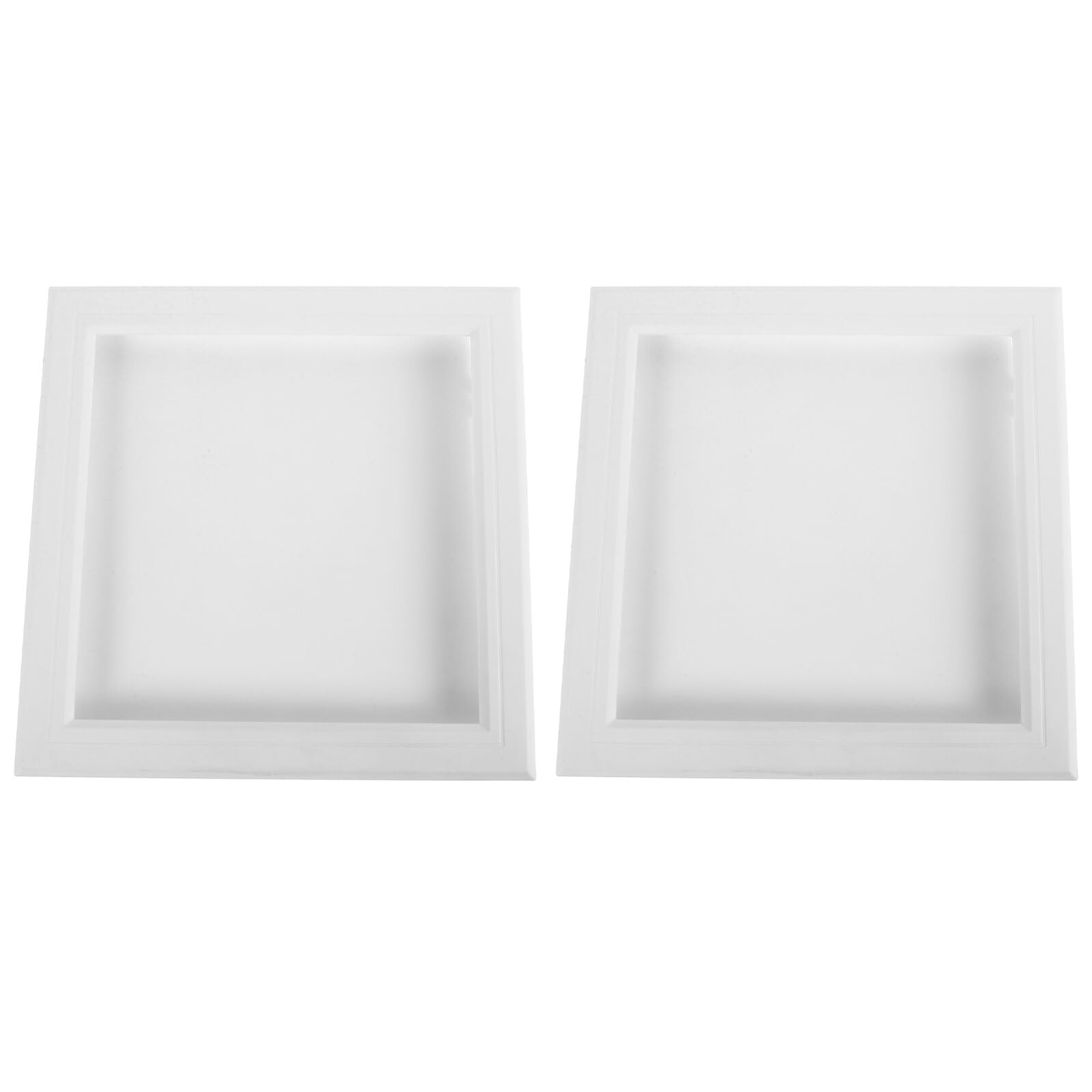 Tapa de Inspección para techos residenciales de 250x250 mm en ABS con 2 piezas para pladur