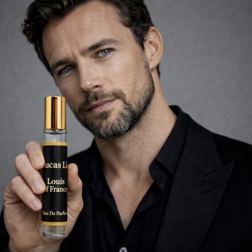 Image of Louis Of France Eau The Perfume For Man, 8-16 Hours Lasting, Grapefruit, Lemon, Ginger, Jasmine, Ceder, Sandalwood
