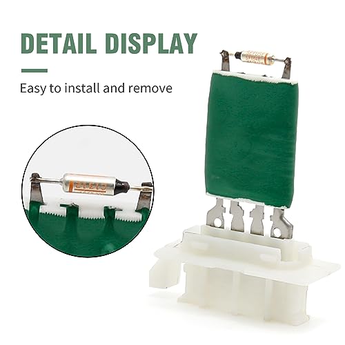 Image of HVAC Blower Motor Resistor Replacement for GOLF JETT-A A3 S3 PASSA-T CC T-IGUAN GTI E-O-S BEETLE R-ABBIT 1K0959263A 351332371