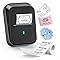 Label Maker Machine with Tape, ETIKEZ PM260 2 Inch Bluethoooth Label Printer, Inkless Sticker Printer for Home, Business, Office Organization, Portable Thermal Printer with 1.57'' x1.18'' Labels,Black