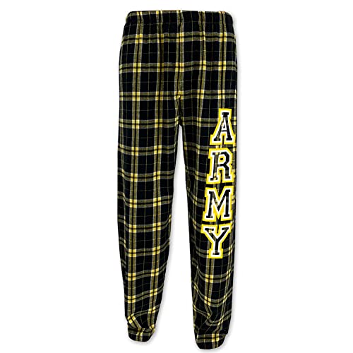 Armed Forces Gear Army Flannel Pants (Black/Gold)