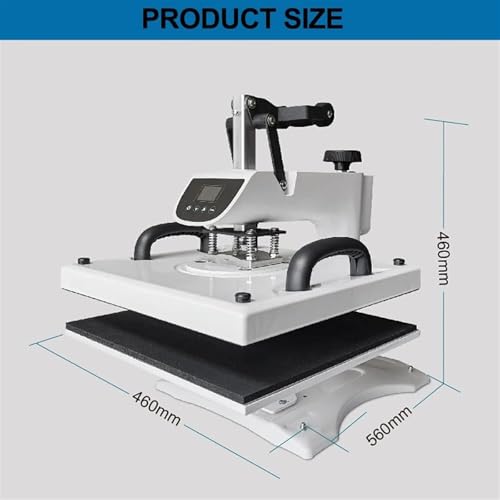 Prensa térmica multifuncional 15x15 pulgadas 8 en 1 miniatura 6