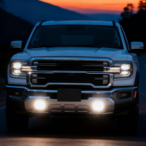 Nilight LED Light Pods 2PCS 42W Flush Mount Spot Flood Combo Backup Reverse Driving Bumper Lights Ponton Boat Deck Dock Lighting for Offroad Pickup Trucks SUV Van Tractors T-top Stern Saltwater Boats by Nilight - Image 7
