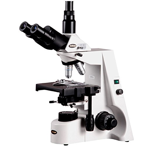 Amscope T690B-Pl Trinocular Compound Microscope, 40X-2000X Magnification, Wh10X And Wh20X Super-Widefield Eyepieces, Infinity Plan Achromatic Objectives, Brightfield, Kohler Condenser, Double-Layer Mechanical Stage #TOP8