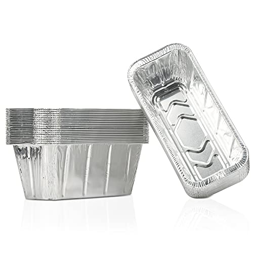 Profire Drip Pan Liners For Blackstone Griddle, 50 Packs Aluminum Foil Pan Disposable For 17" 22" 28" 36" Blackstone Griddle Drip Tray Holder Grill Rear Grease Catcher Cup Liners #TOP1