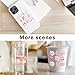 Book Lover UV DTF Decals - 20 Sheets Pink Reading Book Lovers Uvdtf Tumbler Wraps for 16 oz Mugs, Coquettte Bows Transfer Stickers DIY Water Bottle Craft Decal Holiday Gifts
