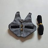 Größe: S Halsumfang 18 bis 23 cm Brustumfang 26 bis 29 cm, M Halsumfang 23 bis 26 cm Brustumfang 31 bis 38 cm, L Halsumfang 25 bis 30 cm Brustumfang 34 bis 44 cm