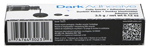 Image of Ardell Lashtite Adhesive Dark 0.125 Ounce Bottle (Black Package) (3.7ml) (3 Pack)