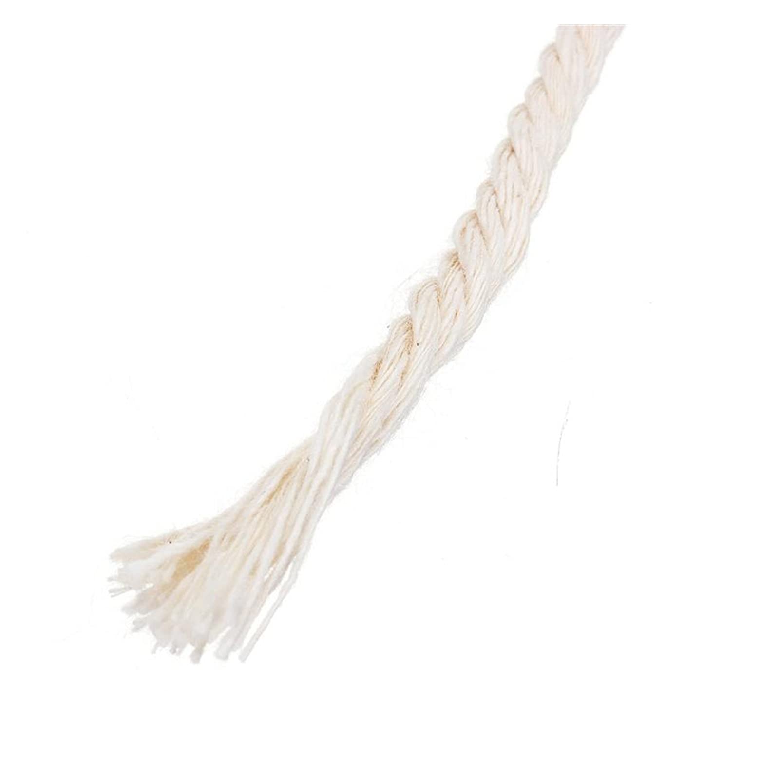 Miękkie, naturalne linie bawełny, Lina bawełniana makrama beżowa 1 2 3 5 6 8 mm(8mm X 50m)
