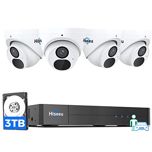 Hiseeu 4K/8MP Security Camera System