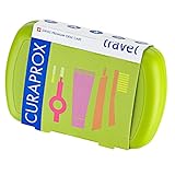 Kit Viagem Curaprox Estojo, Escova Dental, Creme Dental, Escova Interdental Sortido