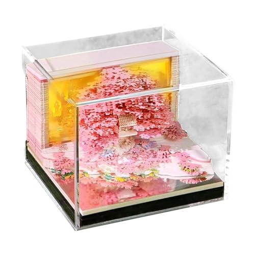 Calendrier 3D sculpture 2026 idée cadeau design floral pour enseignant