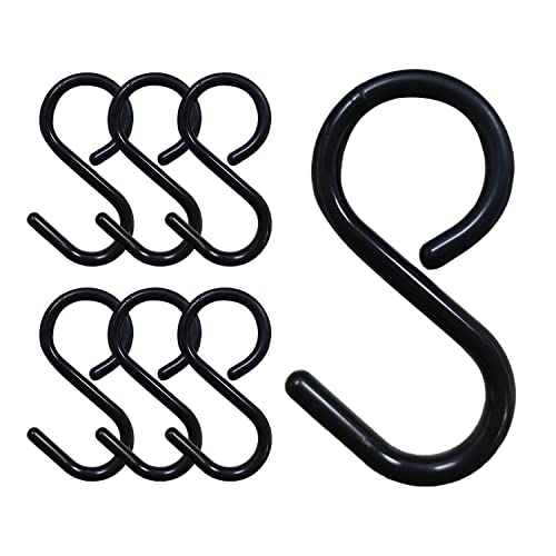 JUSTBOKU S字フック 落ちない 錆びない sじフック 脱落防止 Sカン Sフック お風呂 キッチン 固定