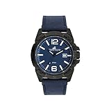 Wasserdichte: 20 bar Adora Unisex Erwachsene Analog Quarz Uhr mit Leder Armband AN2139