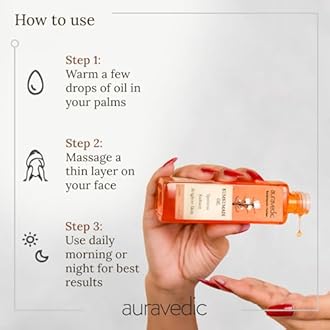 Auravedic Kumkumadi Tailam Face Oil 100Ml Pack Of 2 Kumkumadi Oil For Face Glowing Skin Pigmentation Dark Spots Body Oil After Bath For Daily Use