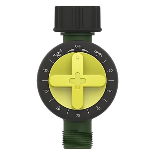 Pomdinx Waterering Hose Timer Easy Use Garden Faucet Timer Suitable For Garden Drip Irrigation Or Sprinkler (Mechanical Knob) #TOP23