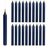 Biedermann & Sons Chime or Tree Candles 20-Count Box, Dark Blue