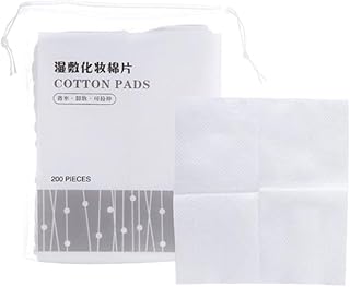 Almohadillas de algodón de maquillaje finas y...