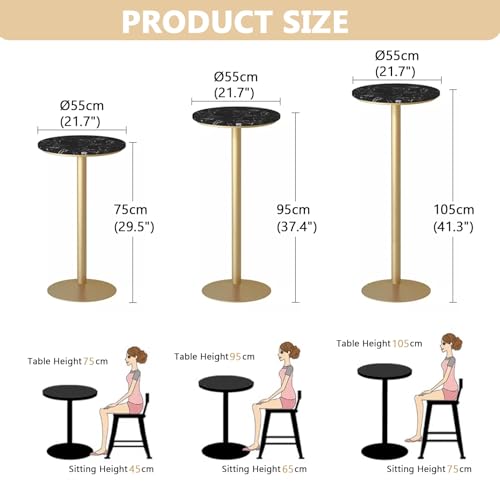 Mesa de bar alta para cocinas pequeñas y salones de espacio reducido 3