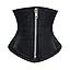 Black Satin Sv Zip- (Short Torso-fit Well for 8.5 Black Satin Sv Zip- (Short Torso-fit Well for 8.5
