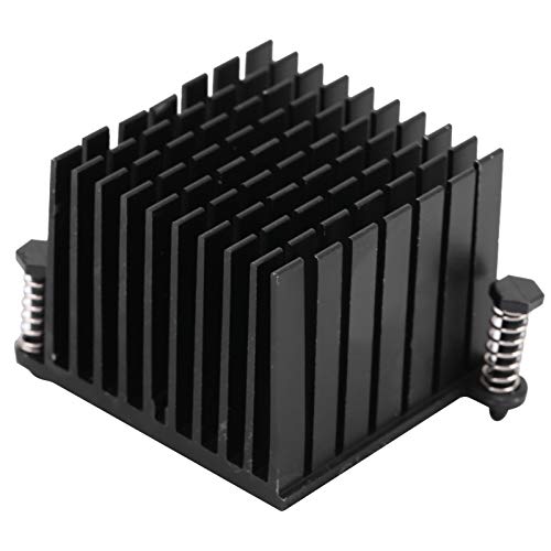 Juego de disipadores de calor de 37x37x30mm de aluminio para CPU y tubo de vacío