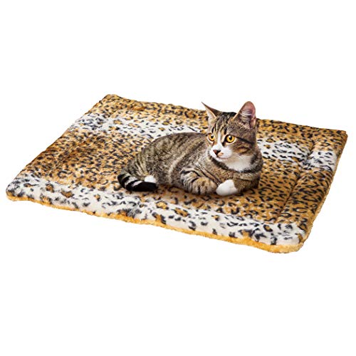 Collections Etc Thermal Lightweight Pet Pad Cushion Red NO Size