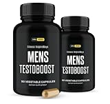 Fitness InspireWays Mens Testboost Max Pills, Mens Test Boost for Strength and Stamina, Male Testboost Dietary Supplements (Single Pack, 180 Capsules)