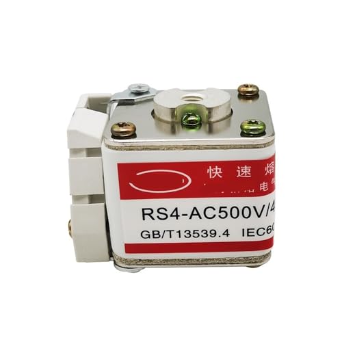 Fusible rapide type P AC500V 450A cartouche industrielle tube carré RS4 P101NK