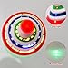 STOBOK Spinning Top Toy with LED and Music Peg-top Hand Spinner Gyro Toy Gift for Kids