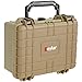 Eylar Protective Camera Hard Case Water & Shock Proof w/Foam, TSA Standards 9.12 inch 7.56 inch 4.37 inch (Tan FDE)