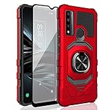 Ailiber Heavy Duty Case for TCL 30XE/20R 5G - Screen Protector, Ring Kickstand, Magnetic Car Mount,