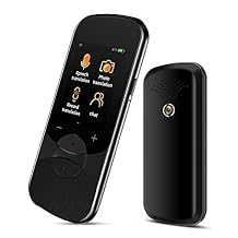 vormor Language Translator Device Two Way Instant Translator Device with 106 Language AI Voice Translator Support Online/Offline/Image/Recording Portable Translation Device with 2.4" HD Touch Screen