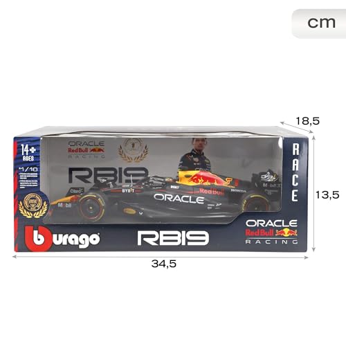 Bburago 1:18 Formula Red Bull RB19 (2023) Diecast Vehículo miniatura 4