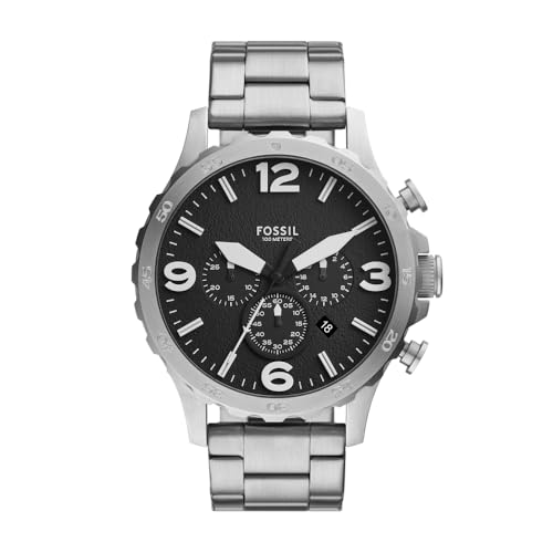 Fossil JR1532 - Reloj analógico de Cuarzo para Hombre con Correa de Acero Inoxidable Fossil JR1532 - Reloj analógico de Cuarzo para Hombre con Correa de Acero Inoxidable