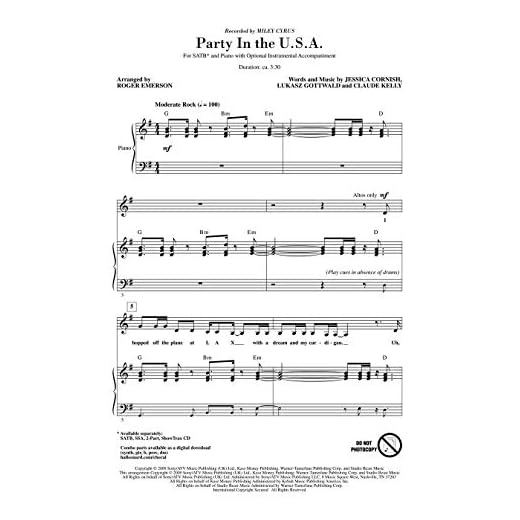 Party in the U.S.A. CD