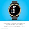 Garmin-Venu-GPS-Smartwatch-with-Bright-Touchscreen-Display-Features-Music-Body-Energy-Monitoring-Animated-Workouts-Pulse-Ox-Sensor-and-More-Gold-with-Black-Band Garmin 010-02173-31 Venu, GPS Smartwatch, Bright Touchscreen Display, Features Music, Body Energy Monitoring, Animated Workouts, Pulse Ox Sensor and More, Gold with Black Band