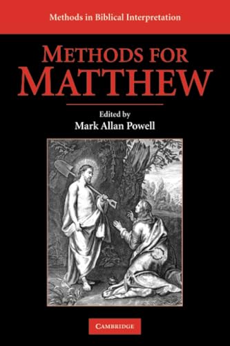 Methods for Matthew (Methods in Biblical Interpretation) view 2