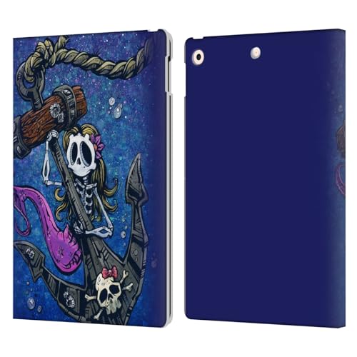 Coque portefeuille iPad 10.2 anti-rayures motif grunge coloré