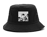 Kings Of NY Palm Tree Kings Box Logo Bucket Hat Black