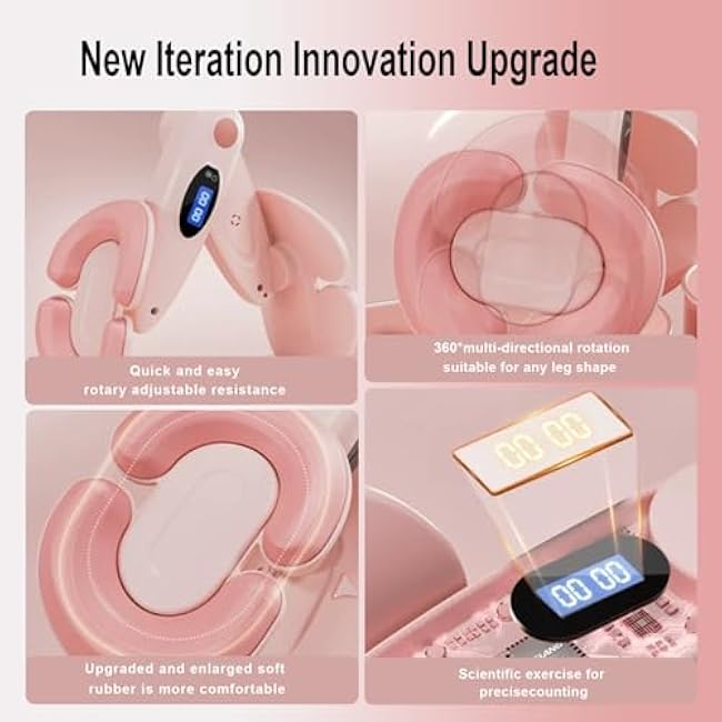 Lysanpang-Kegel Exercise Machine£¬Pelvic Floor Trainer,Intelligent Counting Adjustable Resistance Pelvic Floor Muscle Repair ,Inner Thigh Exerciser Specially Designed for Women