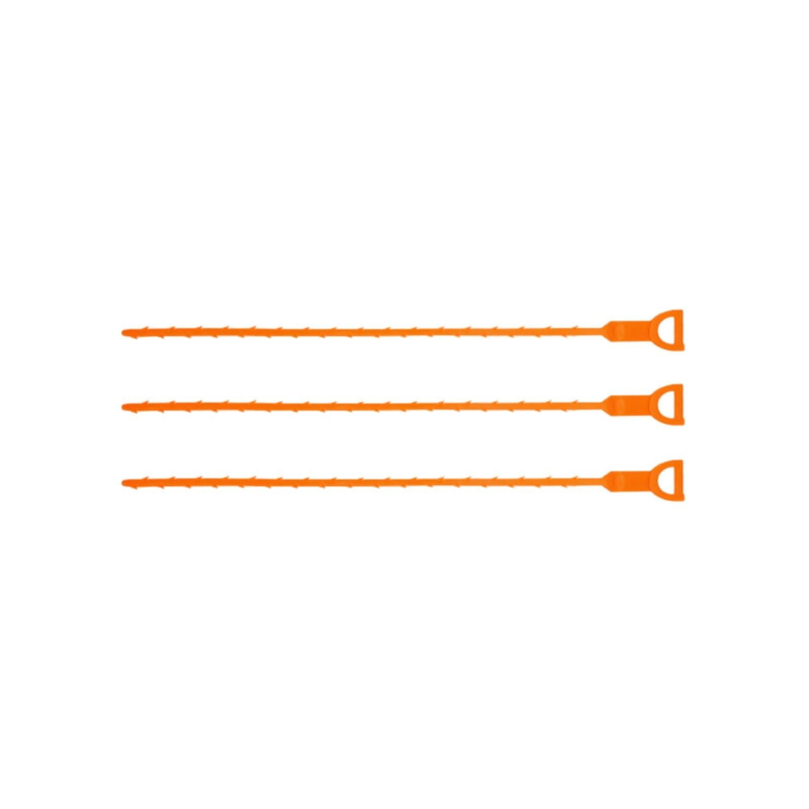 Flexible Pipe Hair Cleaner Extractors Tool Reverse Barbs Design Spirals Thread for Drain Clogs Bathroom Cleaning Drain Hair Cleaner Tool