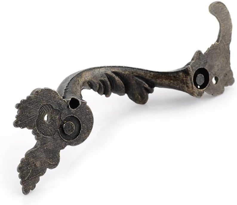 Furniture Handles Leaves Striped Carved Handle Drawer Door Knobs Jewelry Box Cabinet Pulls