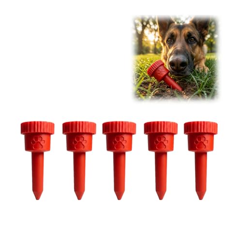 NATUHODE Dog Scent Training Tees 5-Pack | Professional Red Detection Training Tool Kit | Enhance Canine Scent Detection & Strengthen Bond | Dog Scent Training Kit for All Dogs