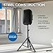 Gemini Professional Heavy Duty PA Speaker Stand - Adjustable Height Tripod Stand for DJ Equipment, Live Sound & Events - 200lb Capacity, Collapsible Design, Quick Setup (ST-04)