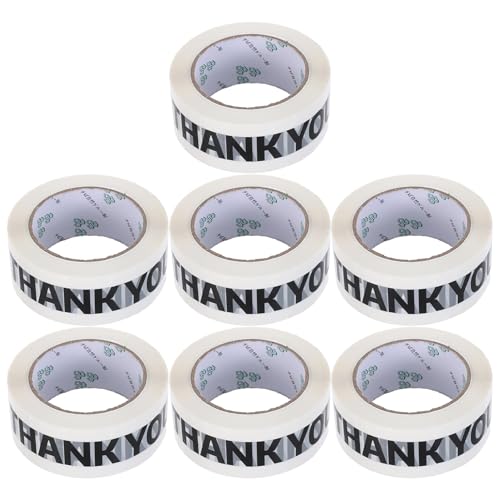 Cinta de empaque resistente Holibanna de 7 rollos para envíos y comercio